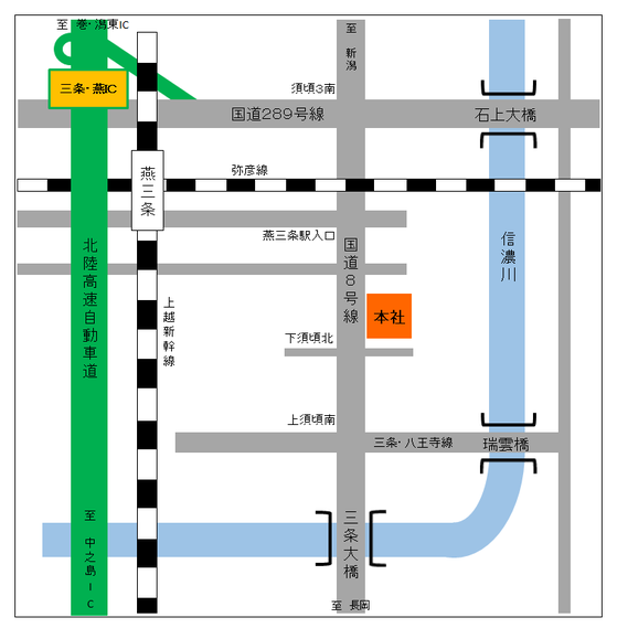 本社案内図